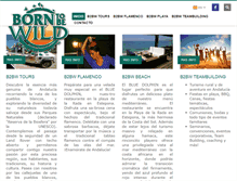 Tablet Screenshot of borntobewild.es